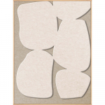 3D-pilt raamiga/akustiline 90x120 cm Stone Path 1 - Malerifabrikken