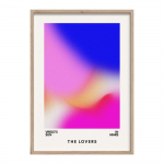 Tr&uuml;kitud pilt raamiga 50x70 cm Love Flow - Styler