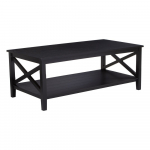 Must kohvilaud 60x120 cm Heritage - Premier Housewares