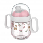 Heleroosa plastmassist laste kruus 200 ml Fairy Garden - Mepal