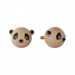 Naturaalsest p&ouml;&ouml;gipuust seinakonks Panda - OYOY Mini