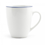 Valge portselanist kruus 380 ml Basic White - BonBistro