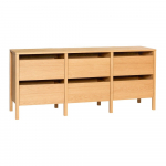 Tammepuust kummut naturaalses v&auml;rvitoonis 150x65x40 cm Forma - H&uuml;bsch