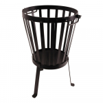 Metallist kaminakorv Camping - Esschert Design