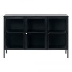 Must metallist vitriinkapp 132x85 cm Carmel &ndash; Unique Furniture