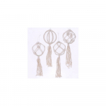 Komplekt 4 rippuvat j&otilde;ulukaunistust Nara - Boltze