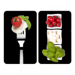 Klaasist pliidikatte komplekt 2 tk, 52 x 30 cm Caprese - Wenko