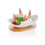 Serveerimisn&otilde;u koos taldriku ja 4 varrega Nuvola - Brandani