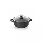 Pfluon Granit kleepumisvastane klaasist kaanega pott , ⌀ 20 cm Grande - Orion