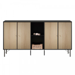 Tammepuust must kapp, 169 x 89 cm Mistral Kubus - Hammel Furniture