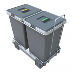 Plastikust pr&uuml;gikast sorteeritud j&auml;&auml;tmete jaoks / sisseehitatud 23 l Ecofil - Elletipi