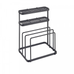 Roostevabast terasest k&ouml;&ouml;gin&otilde;uete riiul Tokyo Lava - Metaltex