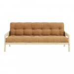Corduroy diivanvoodi sinepipruun 204 cm Grab Clear - Karup Design