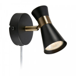 Must seinalamp (pikkus 12 cm) Folie - Marksl&ouml;jd