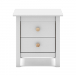 Valge laste &ouml;&ouml;kapp m&auml;nnipuidust Max - Marckeric