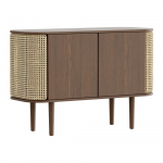 Madal kapp tammepuidust pruunikas-loomulikku v&auml;rvi 109x75 cm Treasures - UMAGE