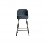 Sinine sametist baaritool 89 cm Vogue - WOOOD
