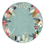 Pestav &uuml;mmargune vaip, sobitub robottolmuimejaga &oslash; 100 cm Comfort - Mila Home