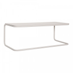 Valge metallist seinakinnitus riiuliga Welcome - H&uuml;bsch