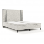 Helehall polsterdatud kaheinimese voodi koos panipaigaga 200x200 cm Musca - Maison de R&ecirc;ve