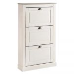 Valge m&auml;nnipuidust jalatsiriiul Toby - St&oslash;raa