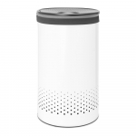 Valge metallist pesukorv 60 l - Brabantia