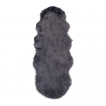 Must s&uuml;nteetiline karusnahk 60x180 cm - House Nordic