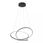 Matt must LED dimmerdatav rippvalgusti Darvin - Trio