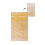 Ookerkollane puuvillane vaip 80x140 cm Twin Amber - Lorena Canals