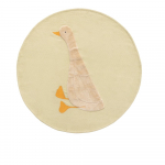 Helekollane puuvillane laste vaip &oslash;100 cm Milu - Kave Home