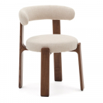 Pruun-beež tuhkpuidust s&ouml;&ouml;gitool Granite - Kave Home