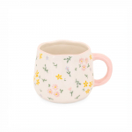 Kreem kivikeraamikast kruus 375 ml Ditsy - Sass & Belle