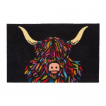 Uksematt 40x60 cm Highland Cow - Artsy Doormats