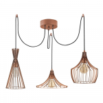 Vasev&auml;rvi rippvalgusti metallist varjuga - Opviq lights