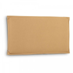 Kollane polsterdatud voodipeats 206x106 cm Tanit - Kave Home