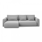 Helehall sametist lahtik&auml;iv/panipaigaga nurgadiivan (vasak nurk/laiendiga) Kapua &ndash; Makamii