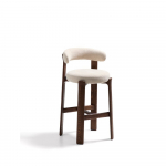 Beež saarepuidust baaritool (istme k&otilde;rgus 75 cm) Granite - Kave Home