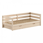 M&auml;nnipuidust lastevoodi v&auml;ljat&otilde;mmatava voodip&otilde;hjaga 90x200 cm Margrit - Vipack