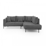 Tumehall &scaron;enillist nurgadiivan (parempoolne/L-kujuline) Mauris - Ropez