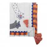 Puuvillaseguga tekk 130x155 cm Missy - Bloomingville