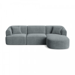 Tumehall velvetist nurgadiivan (parem nurk) Campi - Cosmopolitan Design