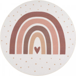 Kreemjas pestav lastevaip &oslash;120 cm Coco 1132 - Ayyildiz Carpets