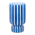 Sinine klaasist vaas (k&otilde;rgus 26 cm) Rayado Retro - PT LIVING