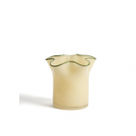 Kollane klaasist vaas (k&otilde;rgus 19,5 cm) Endasi - Kave Home