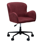 Burgundia v&auml;rvi kontoritool Glam - DAN-FORM Denmark