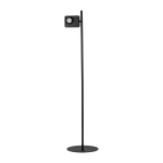 Must alumiiniumist LED-p&otilde;randalamp painduva/h&auml;mardatava konstruktsiooniga (k&otilde;rgus 131 cm) Kedros - Nova Luce