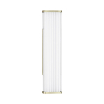 Metallist LED-seinalamp mattkuldses v&auml;rvitoonis Misty - Nova Luce