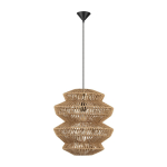 Naturaalse v&auml;rviga k&ouml;iest ripplamp, l&auml;bim&otilde;&otilde;duga 40 cm Nua - Nova Luce