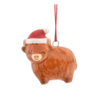Keraamiline j&otilde;uluehe, 4,5 cm Highland Cow &ndash; Sass & Belle