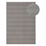 Must-valge &otilde;uevaip , 200 x 290 cm Karo - NORTHRUGS